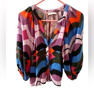 Karlie Colorful Blouse